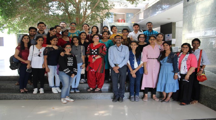 Group Photograph of Students and Biotechnology staff of Genome Valley, IKP, Hyderabad